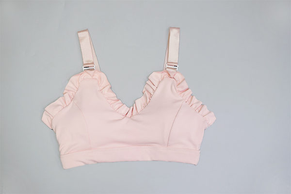 Ruffle Sports Bra